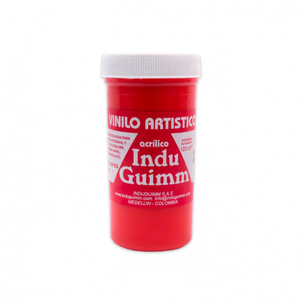 Vinilo Induguimm a base de agua 120cc Rojo