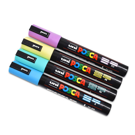 Set x4 Marcadores Posca Punta Media 1.8-2.5 mm