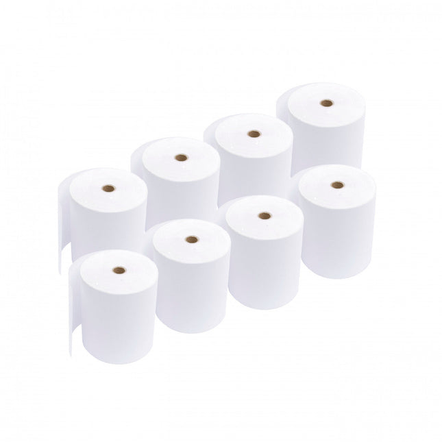 Rollo Registradora 57mm x 30m x8 Unidades