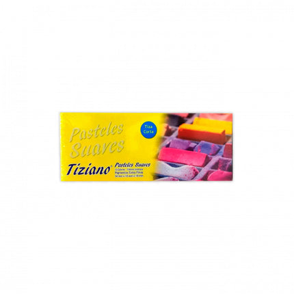 Tizas pastel Tiziano Suave x 12