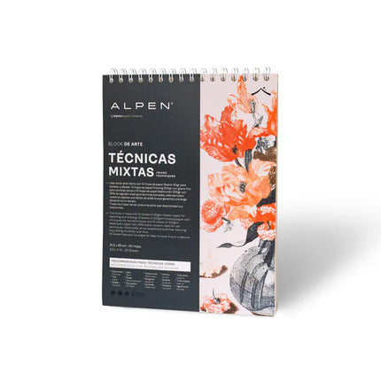 Block De Arte Tecnicas Mixtas Carta 30 Hojas Alpen