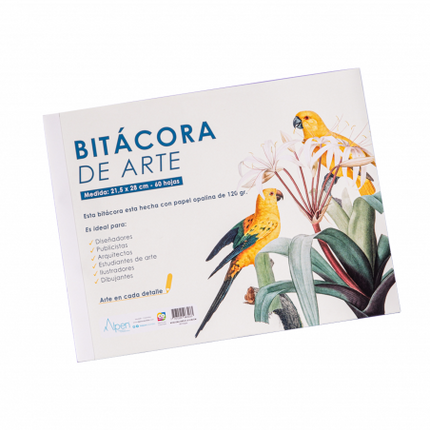 Bitácora De Arte Opalina Carta 60 Hojas | Alpen