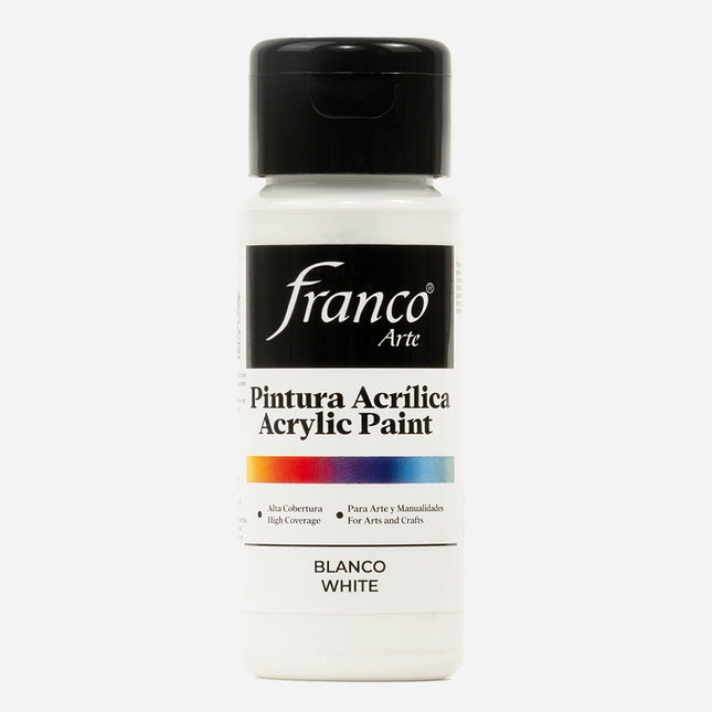 Pintura Acrílica Al Frío Colores Primarios Franco Arte