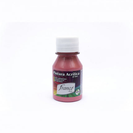 Pintura Acrílica Al Frío 60 ml Rosa Viejo Franco Arte