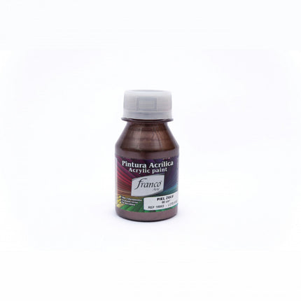 Pintura Acrílica Al Frío 60 ml Piel Zulu Franco Arte