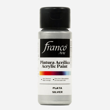 Pintura Acrílica Al Frío Metálicos y Especiales Franco Arte