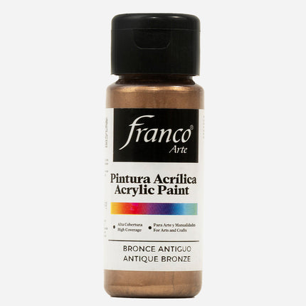 Pintura Acrílica Al Frío Metálicos y Especiales Franco Arte