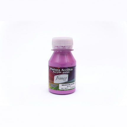 Pintura Acrílica Al Frío 60 ml Magenta Claro Franco Arte