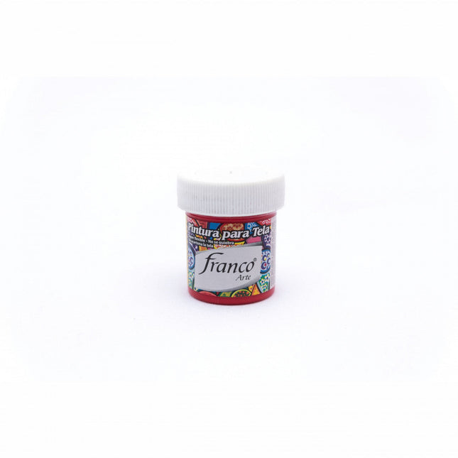 Pintura Para Tela 30 ml Rojo Navidad Franco Arte