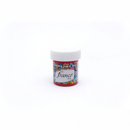 Pintura Para Tela 30 ml Rojo Navidad Franco Arte