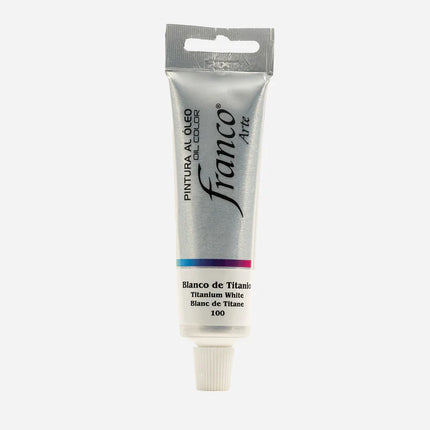 Óleo 140 ml Blanco Titanio Franco Arte