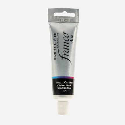 Óleo 140 ml Negro Carbón Franco Arte