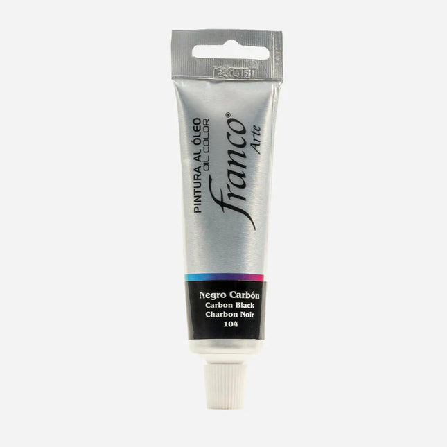 Óleo 140 ml Negro Carbón Franco Arte