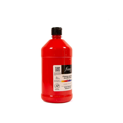 Pintura Acrílica Al Frío 1000 ml Rojo Primario Franco Arte
