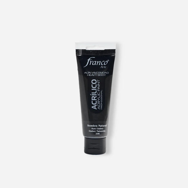 Acrílico 100 ml Sombra Natural Franco Arte
