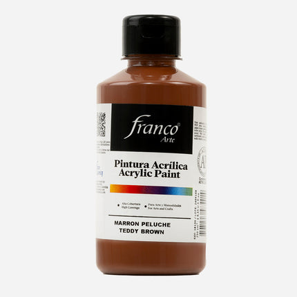 Pintura Acrílica Al Frío Níspero 250 ml Franco Arte