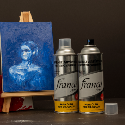 Barniz Artístico 10 Oz Brillante Óleo Franco Arte