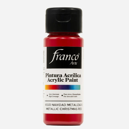 Pintura Acrílica Al Frío Metálicos y Especiales Franco Arte