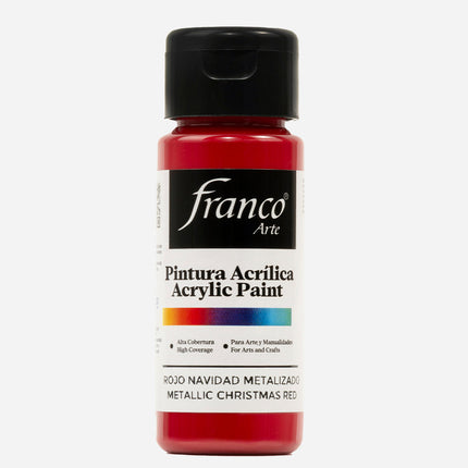 Pintura Acrílica Al Frío Metálicos y Especiales Franco Arte