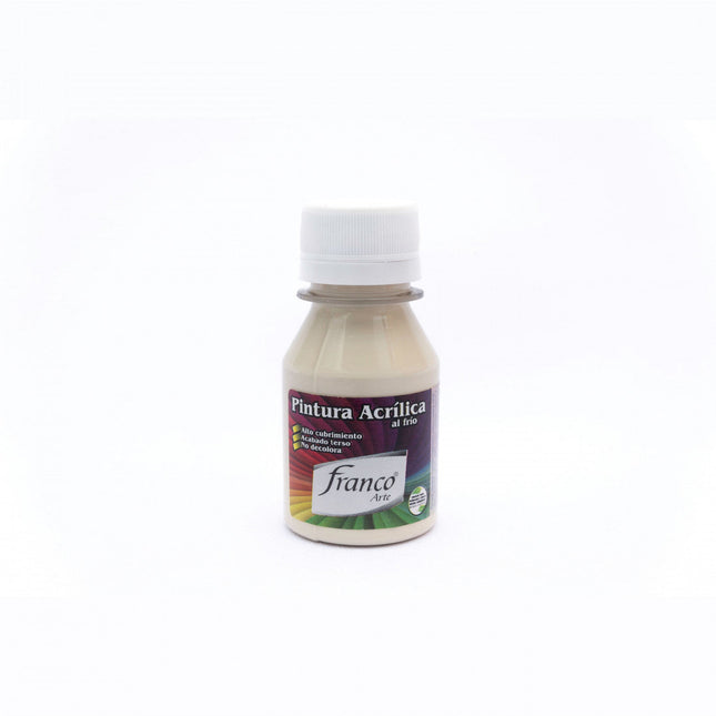 Pintura Acrílica Al Frío 60 ml Hueso Franco Arte