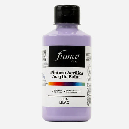 Pintura Acrílica Al Frío Lila 250 ml Franco Arte