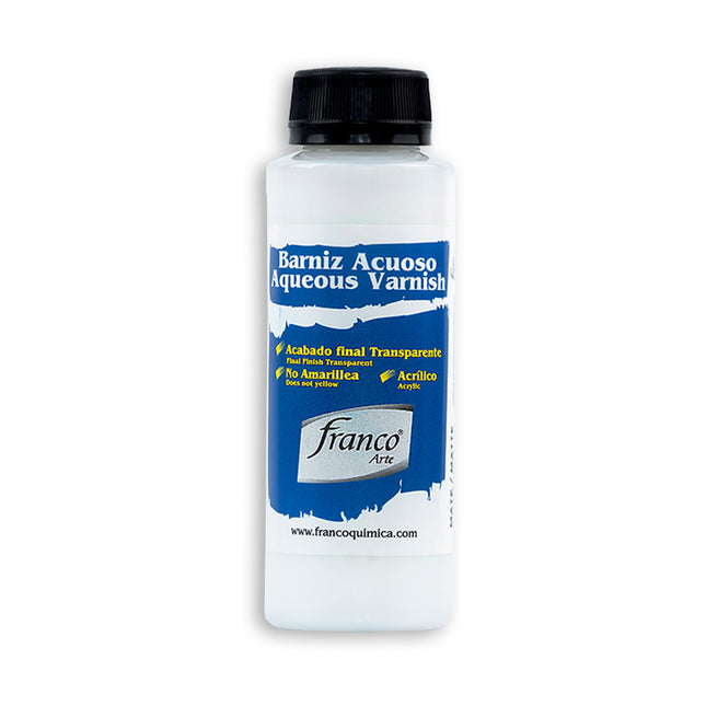 Barniz Acuoso Mate 120 ml Franco Arte