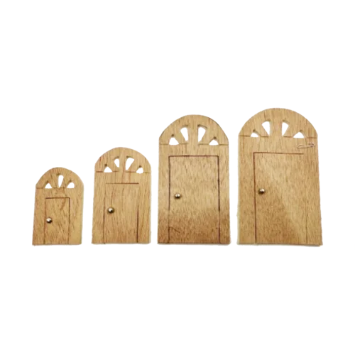 Puertas Miniatura Para Maquetas | El Trebol