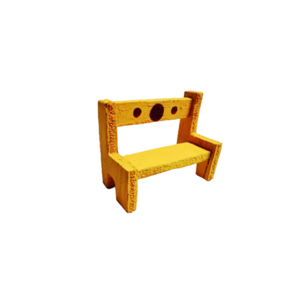 Silla De Parque Miniatura En Madera Para Maquetas | El Trebol