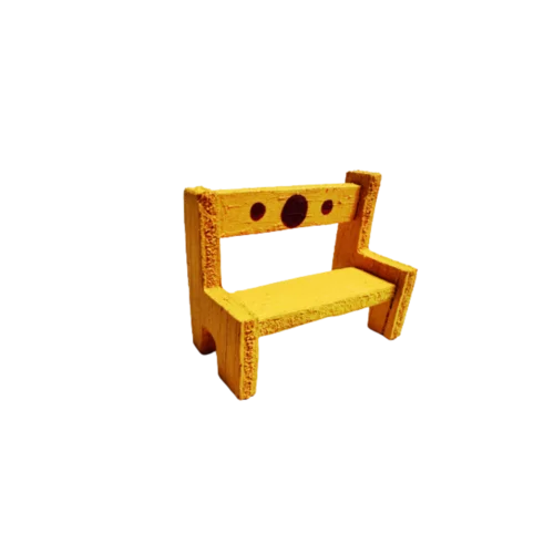 Silla De Parque Miniatura En Madera Para Maquetas | El Trebol