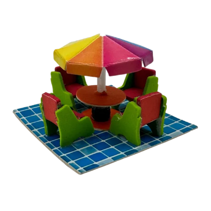 Juego De Piscina Miniatura x6 Para Maquetas | El Trebol
