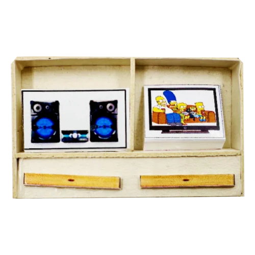 Mueble Multiusos Miniatura Para Maquetas | El Trebol