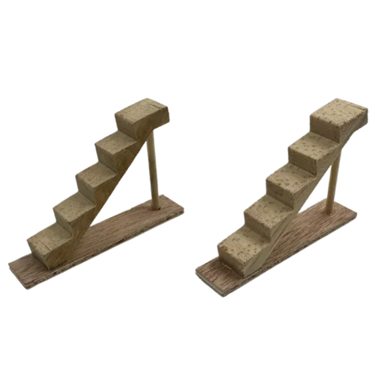 Escalera Miniatura x2 Para Maquetas | El Trebol