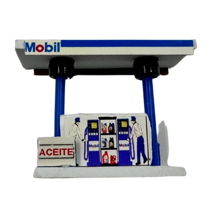 Estación De Gasolina Miniatura Para Maquetas | El Trebol
