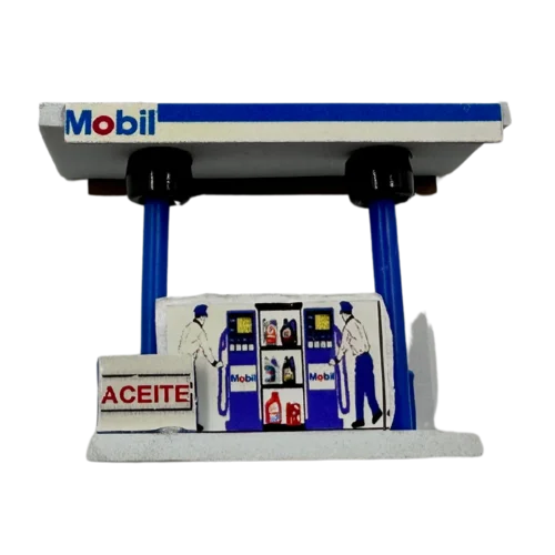 Estación De Gasolina Miniatura Para Maquetas | El Trebol