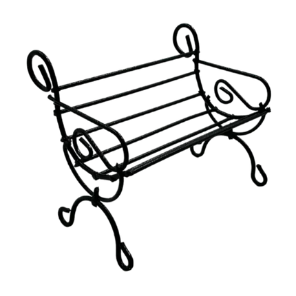 Silla De Parque En Alambre Miniatura Para Maquetas | El Trebol