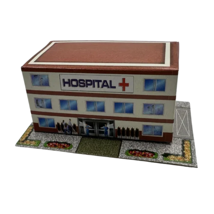 Hospital Miniatura Para Maquetas | El Trebol