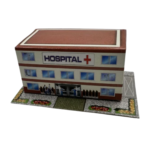 Hospital Miniatura Para Maquetas | El Trebol