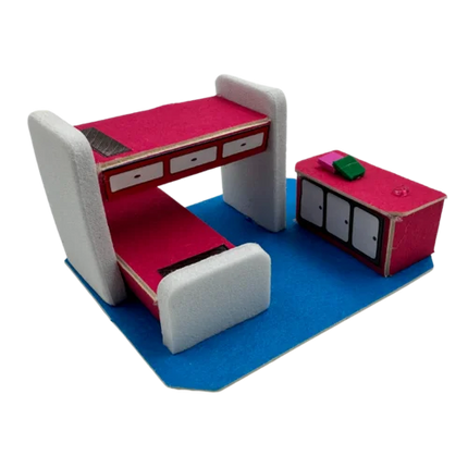 Camarote Foamy Miniatura Para Maquetas | El Trebol