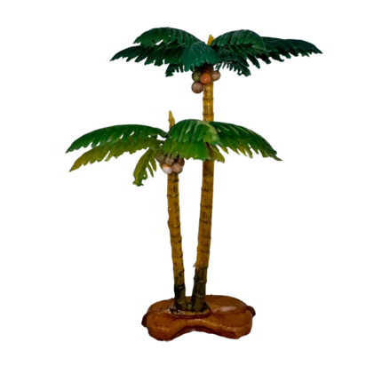 Palmas Plásticas Miniatura x2 Para Maquetas | El Trebol
