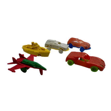 Medios De Transporte Miniatura x5 Para Maquetas | El Trebol
