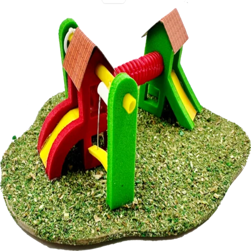 Parque Infantil Miniatura Para Maquetas | El Trebol