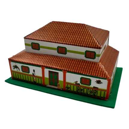Casa Campestre Miniatura Para Maquetas | El Trebol