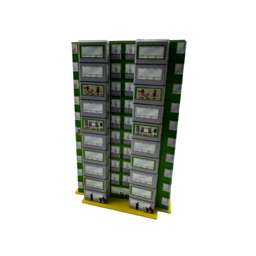 Edificio Grande Para Maquetas | El Trebol