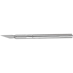 Bisturí metálico X-Acto Giotto con cuerpo resistente y cuchilla de precisión para cortes en papel, cartón y manualidades.