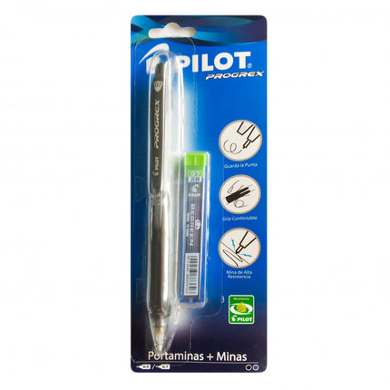 Portaminas 0.7 Mm Con Minas 0.7 Mm 2B Pilot