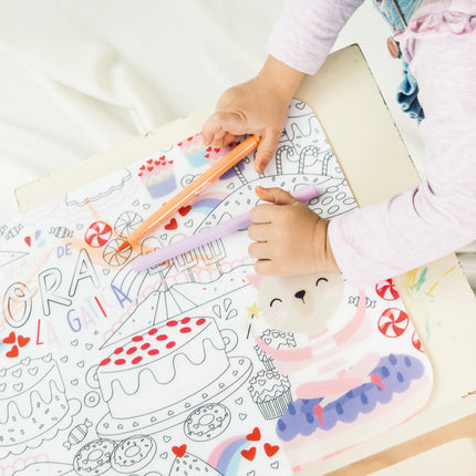 Kit Para Colorear El Mundo De Flora | La Pequeña Galeria