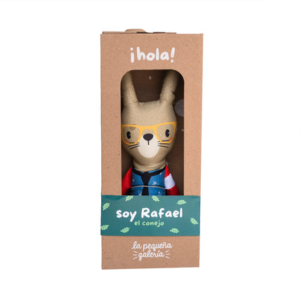 Peluche Conejo Rafael | La Pequeña Galeria