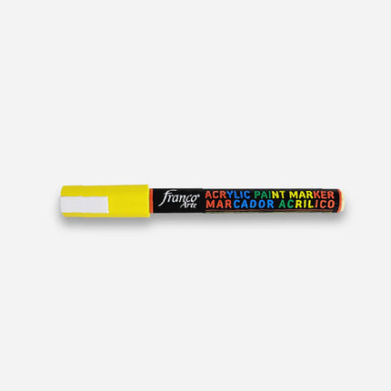 Marcador Acrílico Amarillo Claro Franco Arte