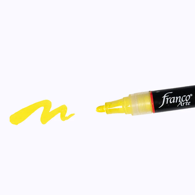 Marcador Acrílico Amarillo Claro Franco Arte