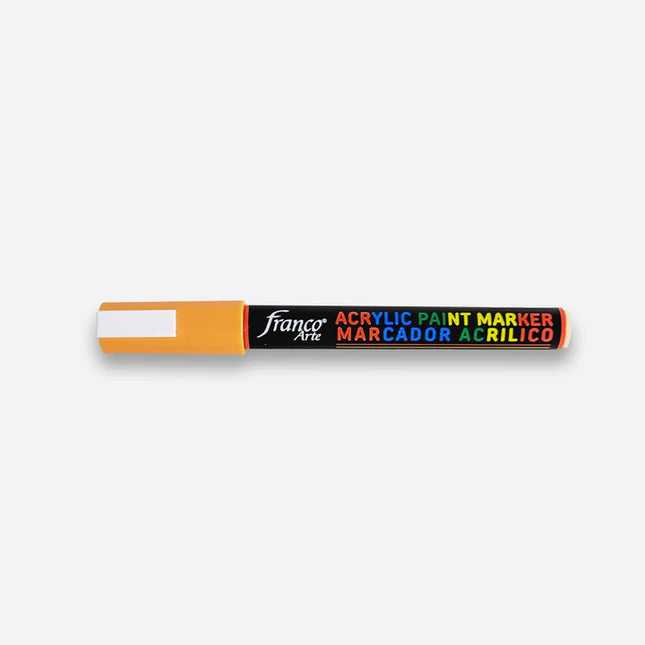 Marcador Acrílico Naranja Claro Franco Arte